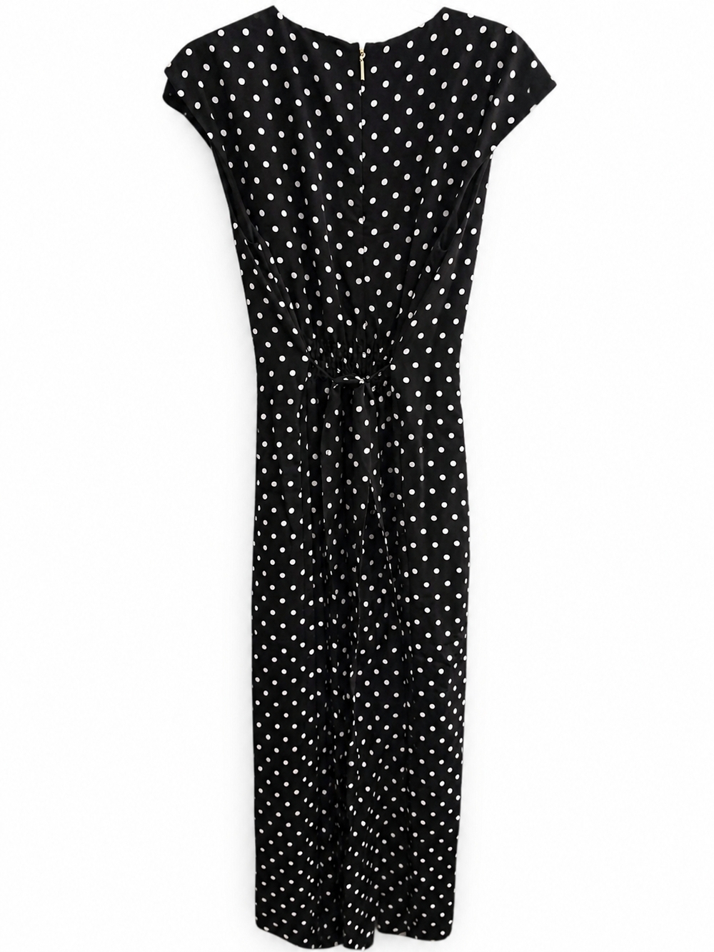 kate spade Black with White Polka Dot JUMPER SIZE 10 NWOT - Picture 2 of 3
